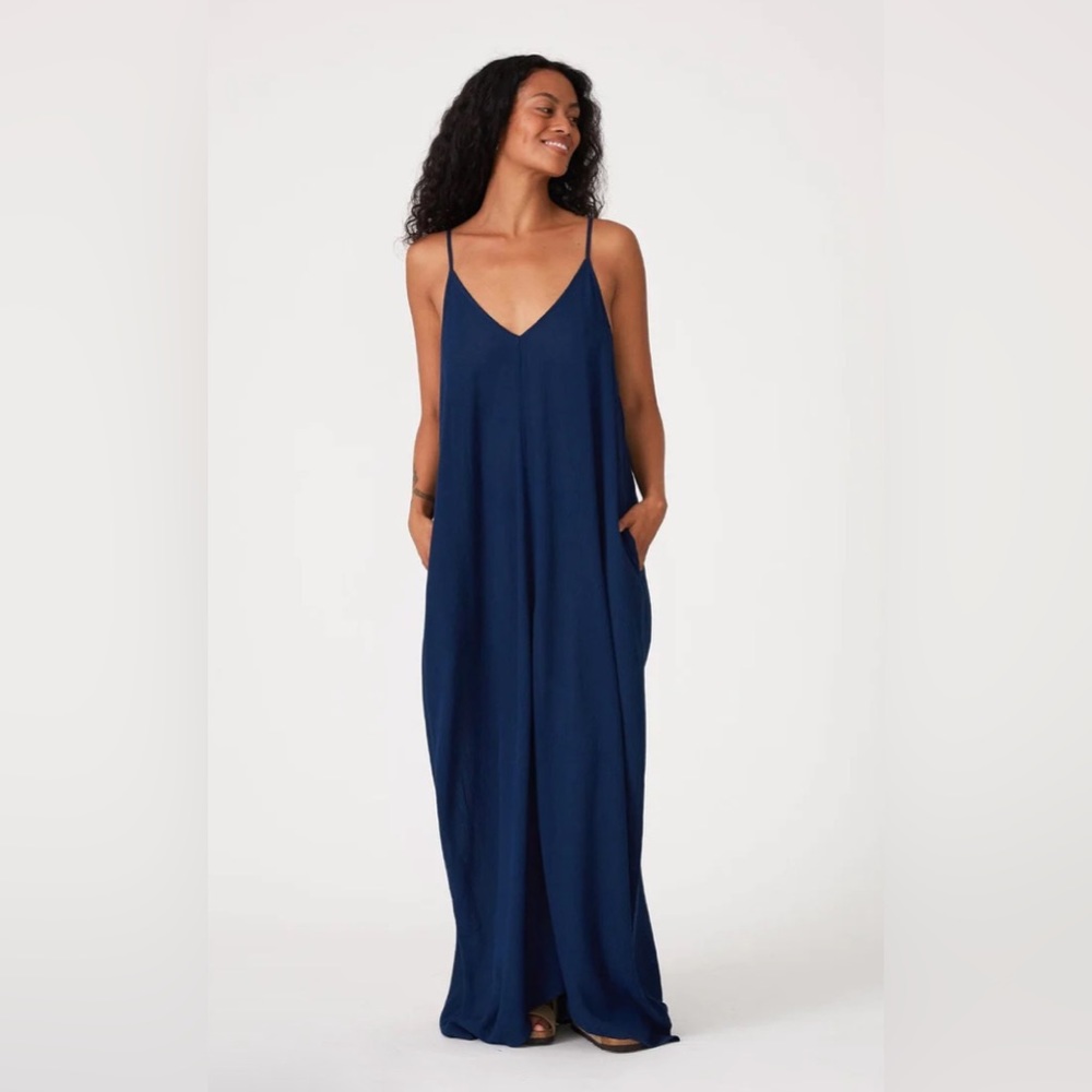 Lovestitch Weekend Mila Maxi Navy Blue Dress